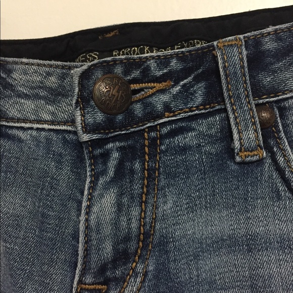 Re Rock express bootcut distressed size 2 - Picture 3 of 8